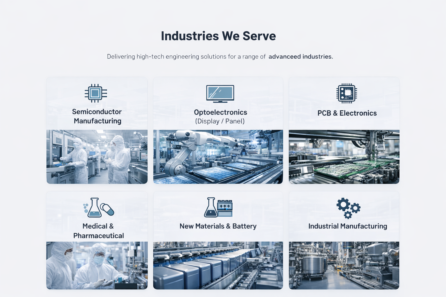 industries we serve